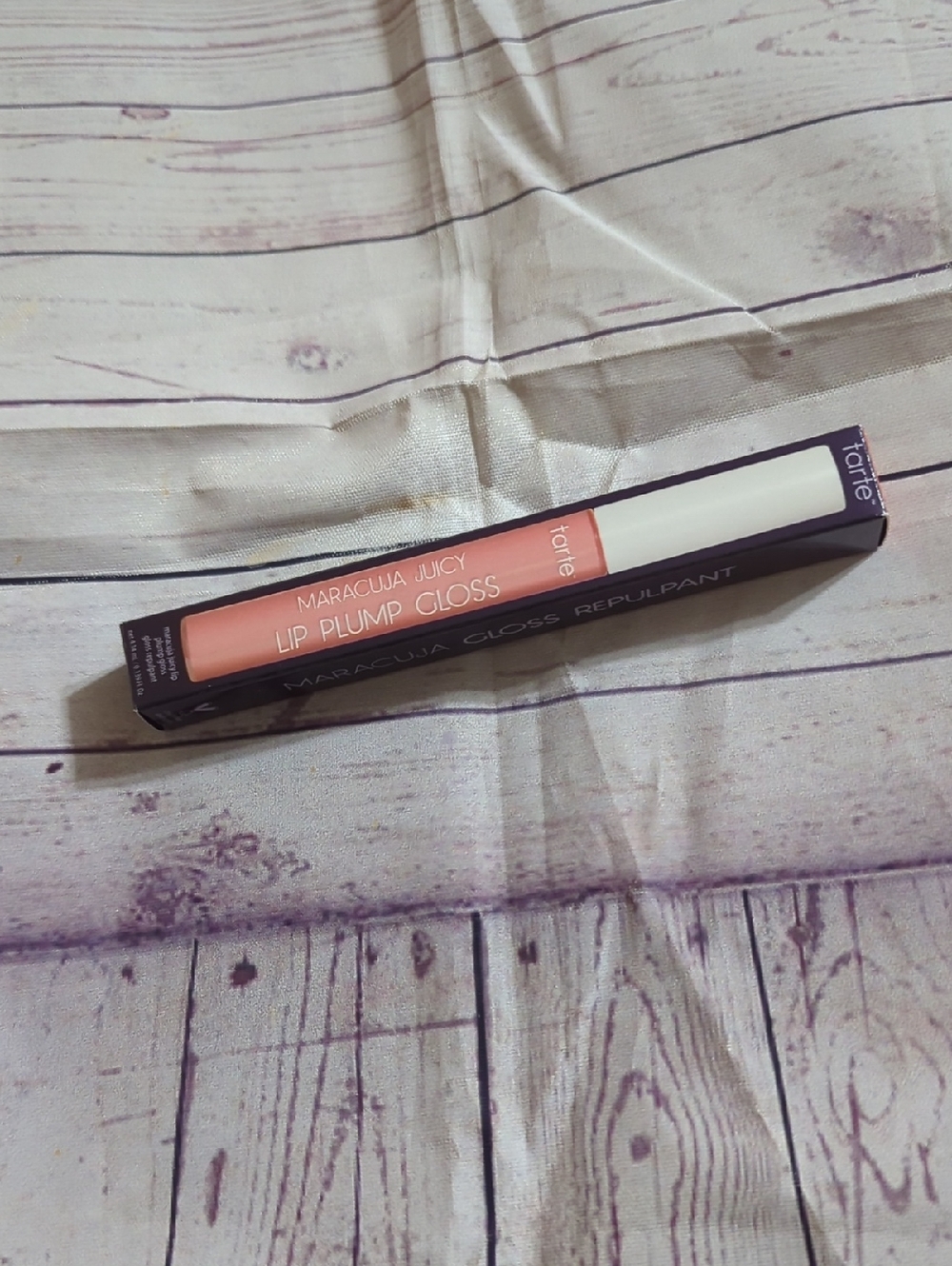 Tarte Maracuja Juicy Lip Plump Gloss - White Peach
